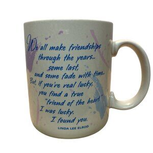 Whenever I Think Of A Friend... Coffee Mug, 1988 Hallmark Cards Inc Vintage 80’s